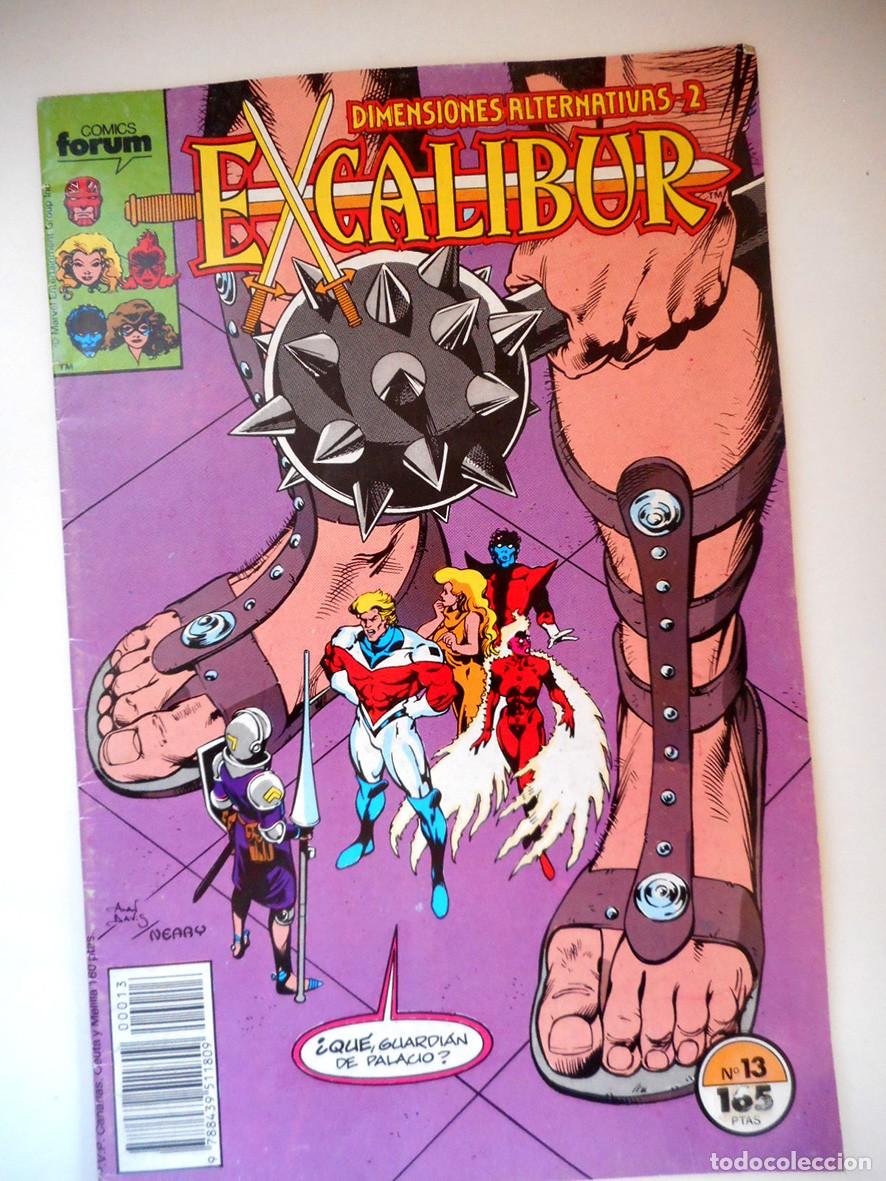 C&oacute;mics: EXCALIBUR N&ordm;13 DIMENSIONES ALTERNATIVAS 2 (FORUM-ABRIL 1990) CHRIS CLAREMONT-ALAN DAVIS