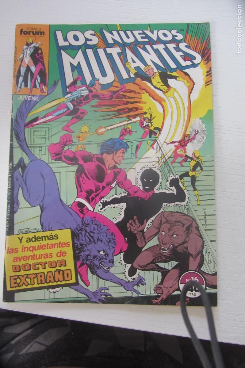 C&oacute;mics: LOS NUEVOS MUTANTES N&ordm; 16 VOL 1 FORUM arx241