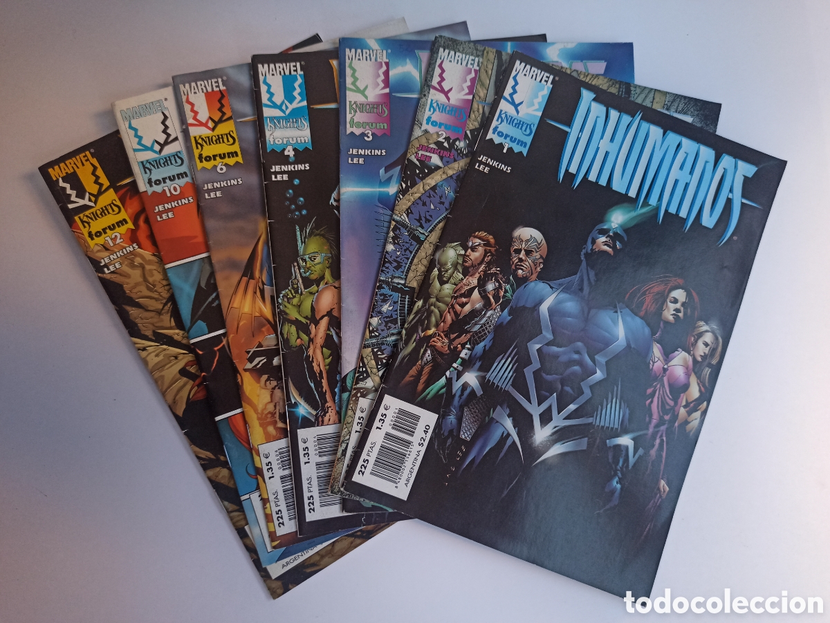 C&oacute;mics: Lote de 7 c&oacute;mics, Inhumanos marvel knights Forum