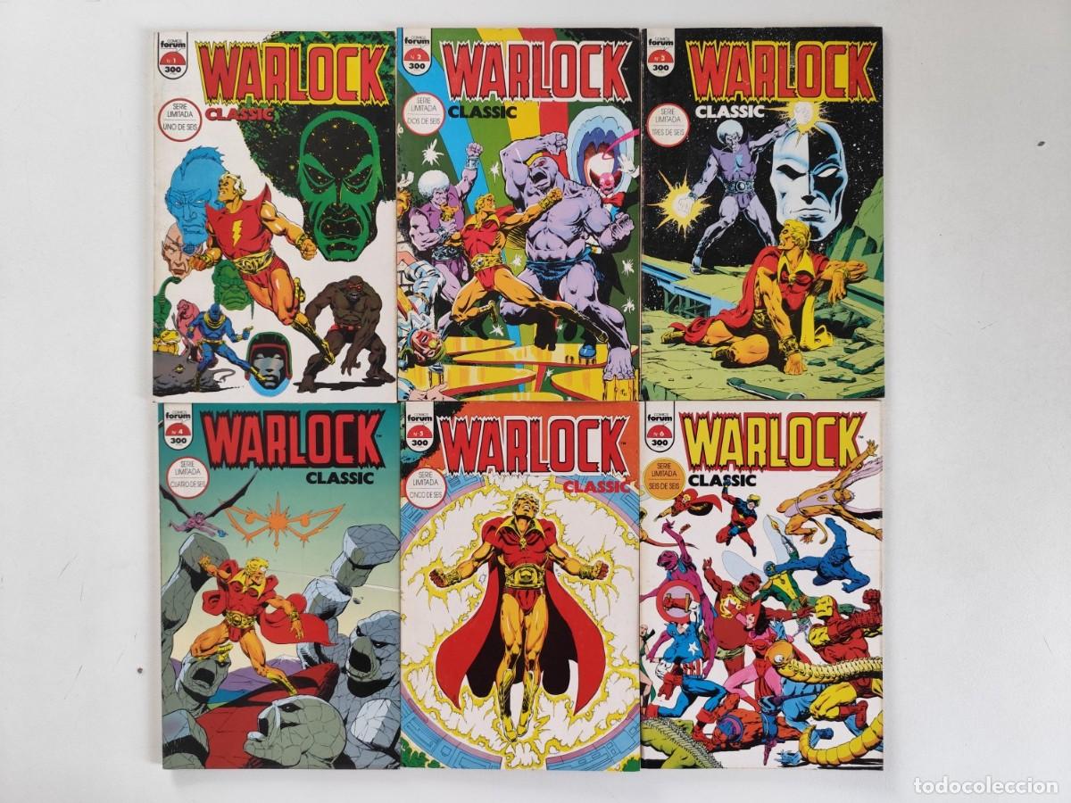C&oacute;mics: WARLOCK CLASSIC COMPLETA 6 TOMOS (Jim Starlin) ~ MARVEL/FORUM (1992)