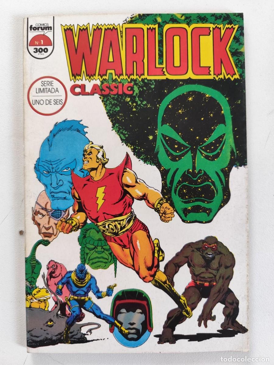 C&oacute;mics: WARLOCK CLASSIC COMPLETA 6 TOMOS (Jim Starlin) ~ MARVEL/FORUM (1992) - Foto 4
