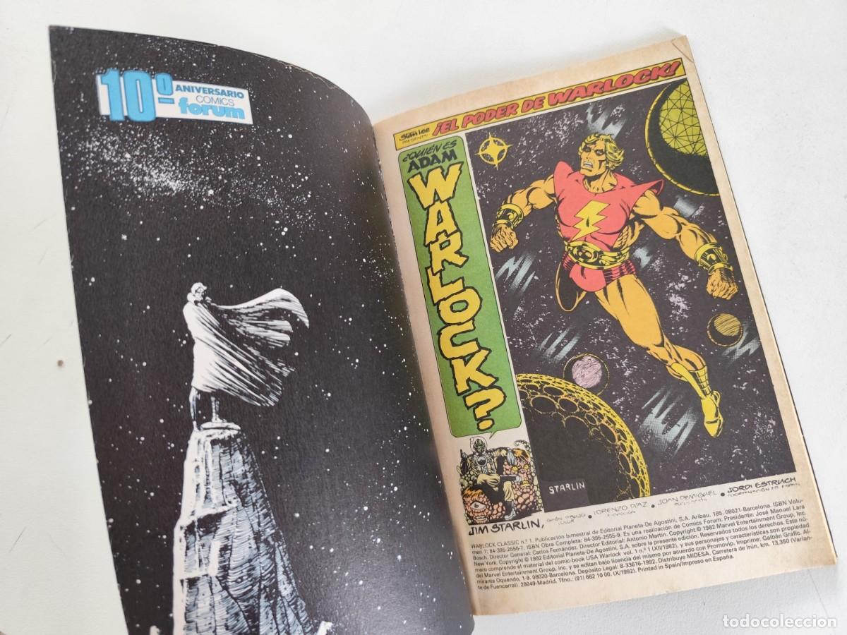 C&oacute;mics: WARLOCK CLASSIC COMPLETA 6 TOMOS (Jim Starlin) ~ MARVEL/FORUM (1992) - Foto 5