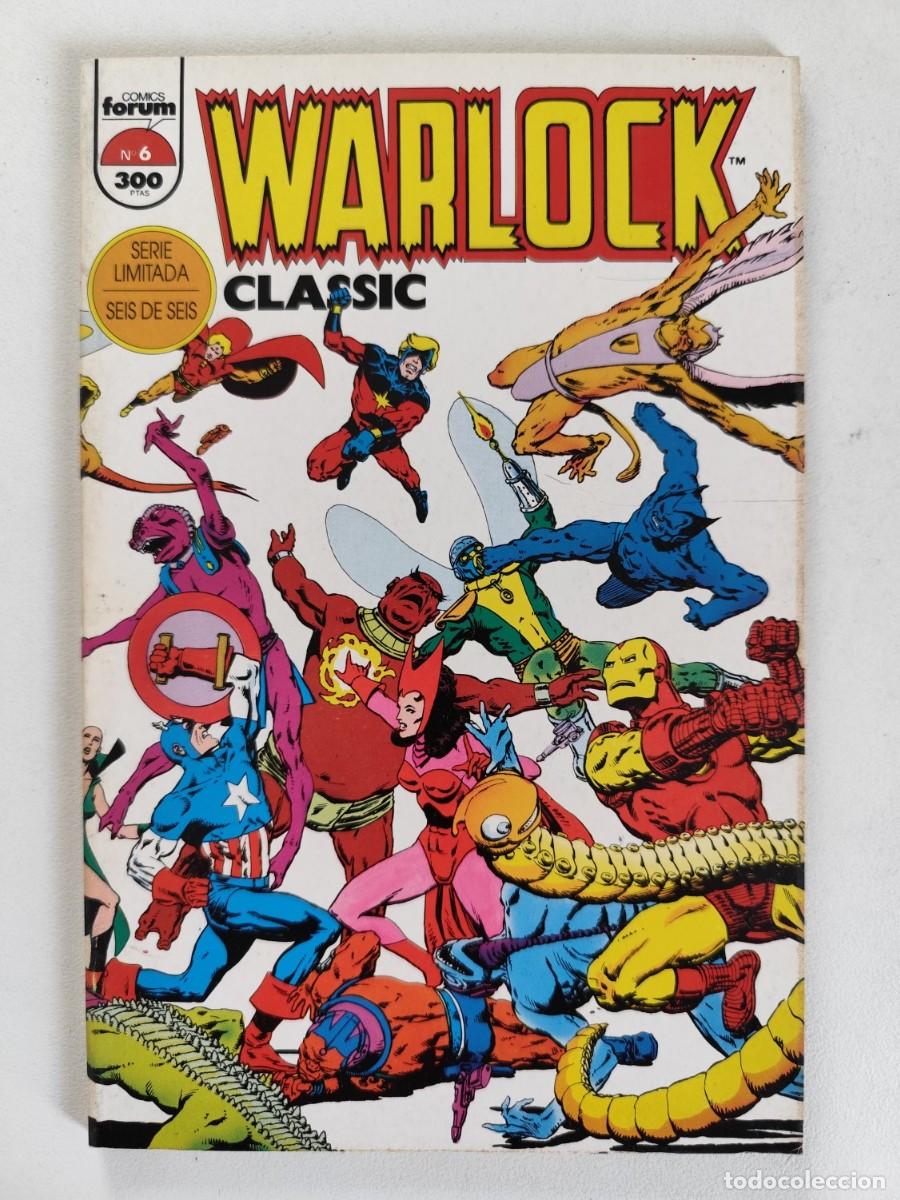 C&oacute;mics: WARLOCK CLASSIC COMPLETA 6 TOMOS (Jim Starlin) ~ MARVEL/FORUM (1992) - Foto 12
