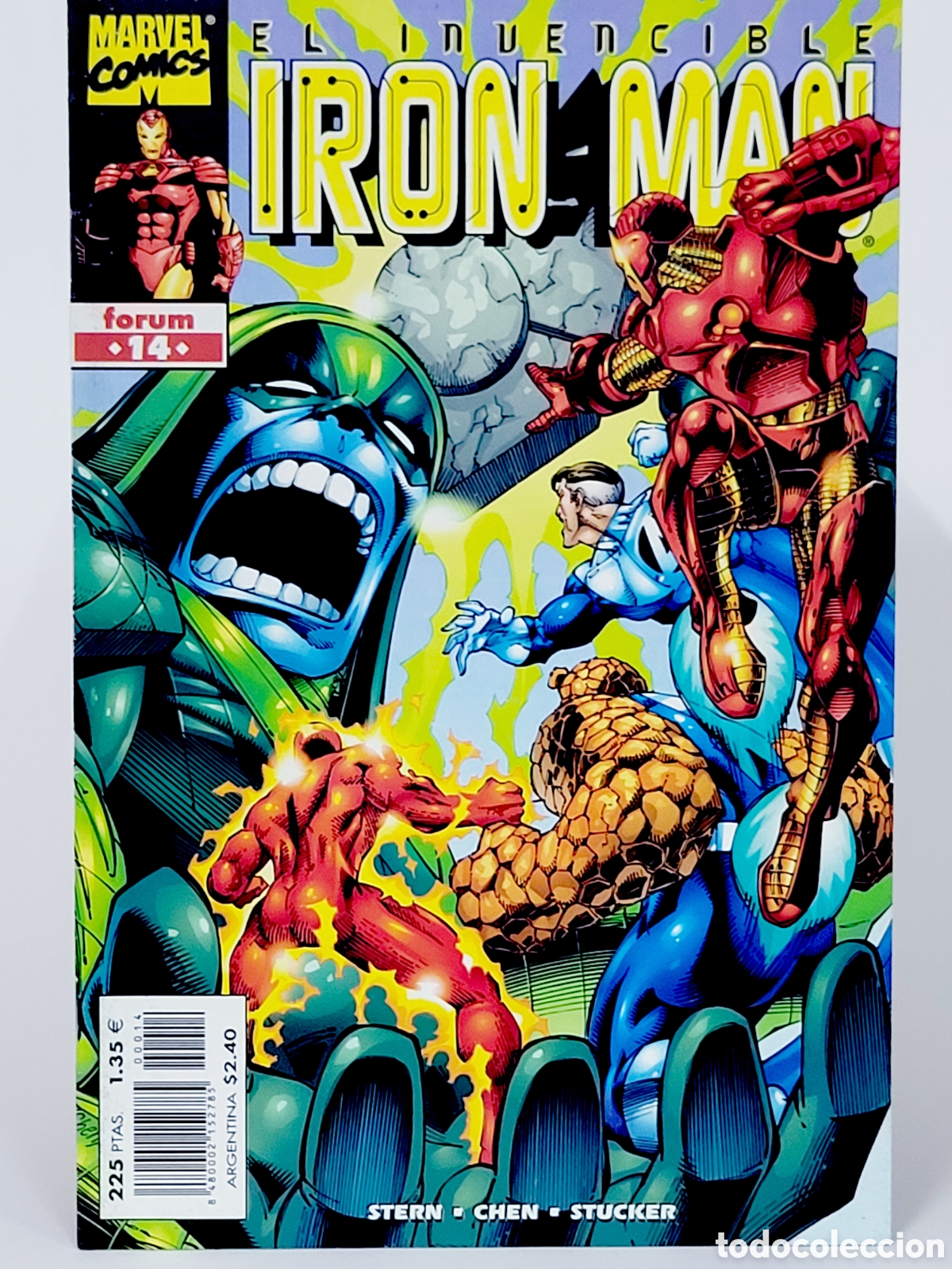 C&oacute;mics: C&Oacute;MIC EL INVENCIBLE IRON MAN 14 VOL.4 FORUM MARVEL GRAPA VOLUMEN EXCELENTE ESTADO