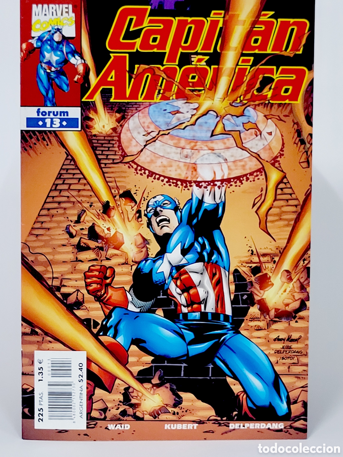 C&oacute;mics: C&Oacute;MIC CAPITAN AM&Eacute;RICA 13 VOL.4 FORUM MARVEL GRAPA VOLUMEN CASI EXCELENTE ESTADO