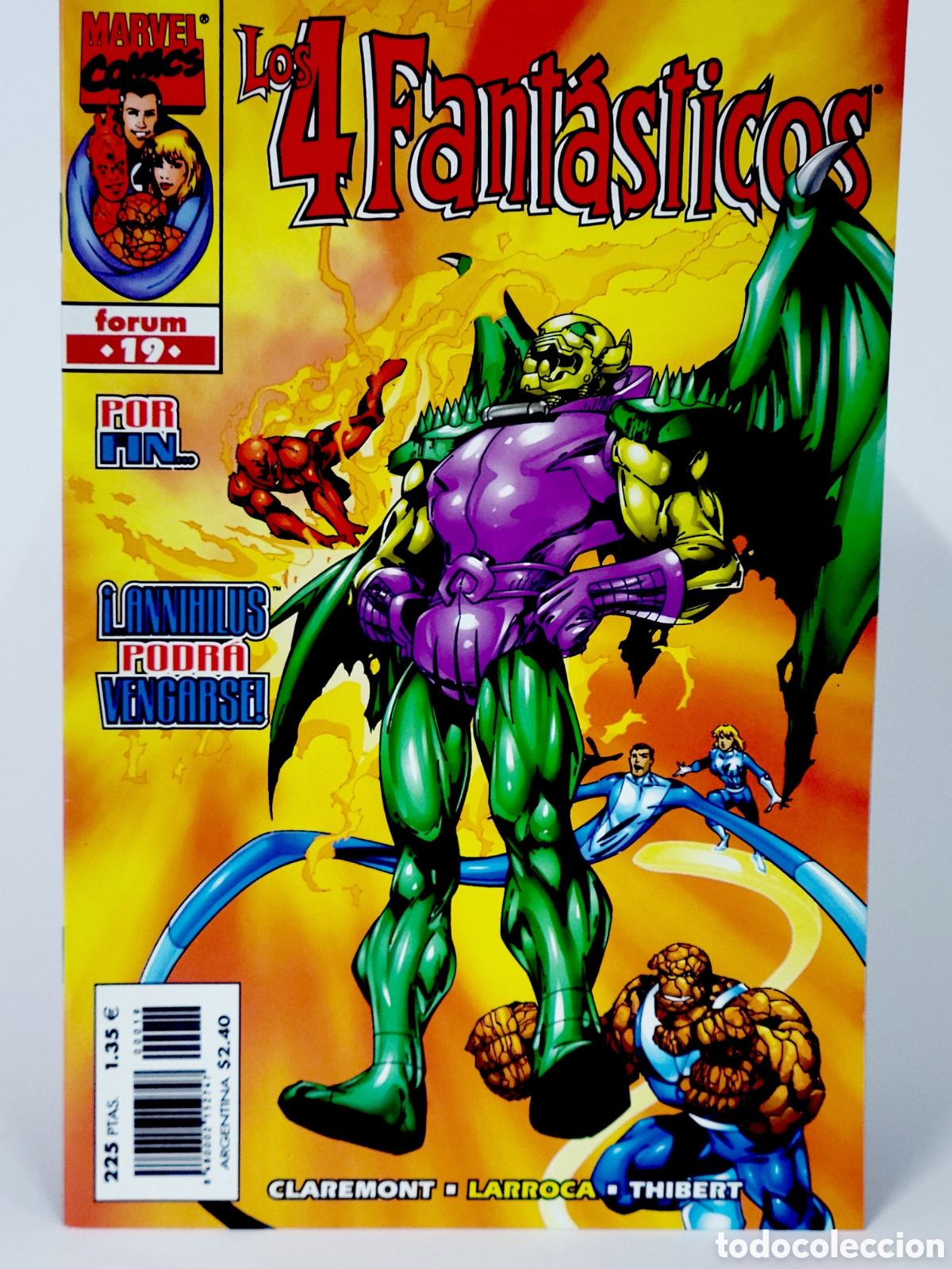 C&oacute;mics: C&Oacute;MIC LOS 4 CUATRO FANTASTICOS 19 VOL.3 FORUM MARVEL GRAPA VOLUMEN DE KIOSCO