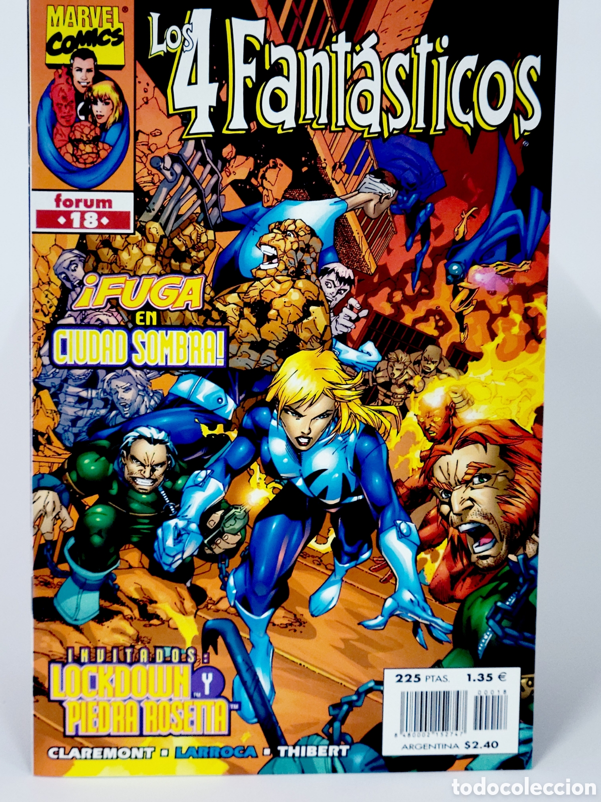 C&oacute;mics: C&Oacute;MIC LOS 4 CUATRO FANTASTICOS 18 VOL.3 FORUM MARVEL GRAPA VOLUMEN DE KIOSCO