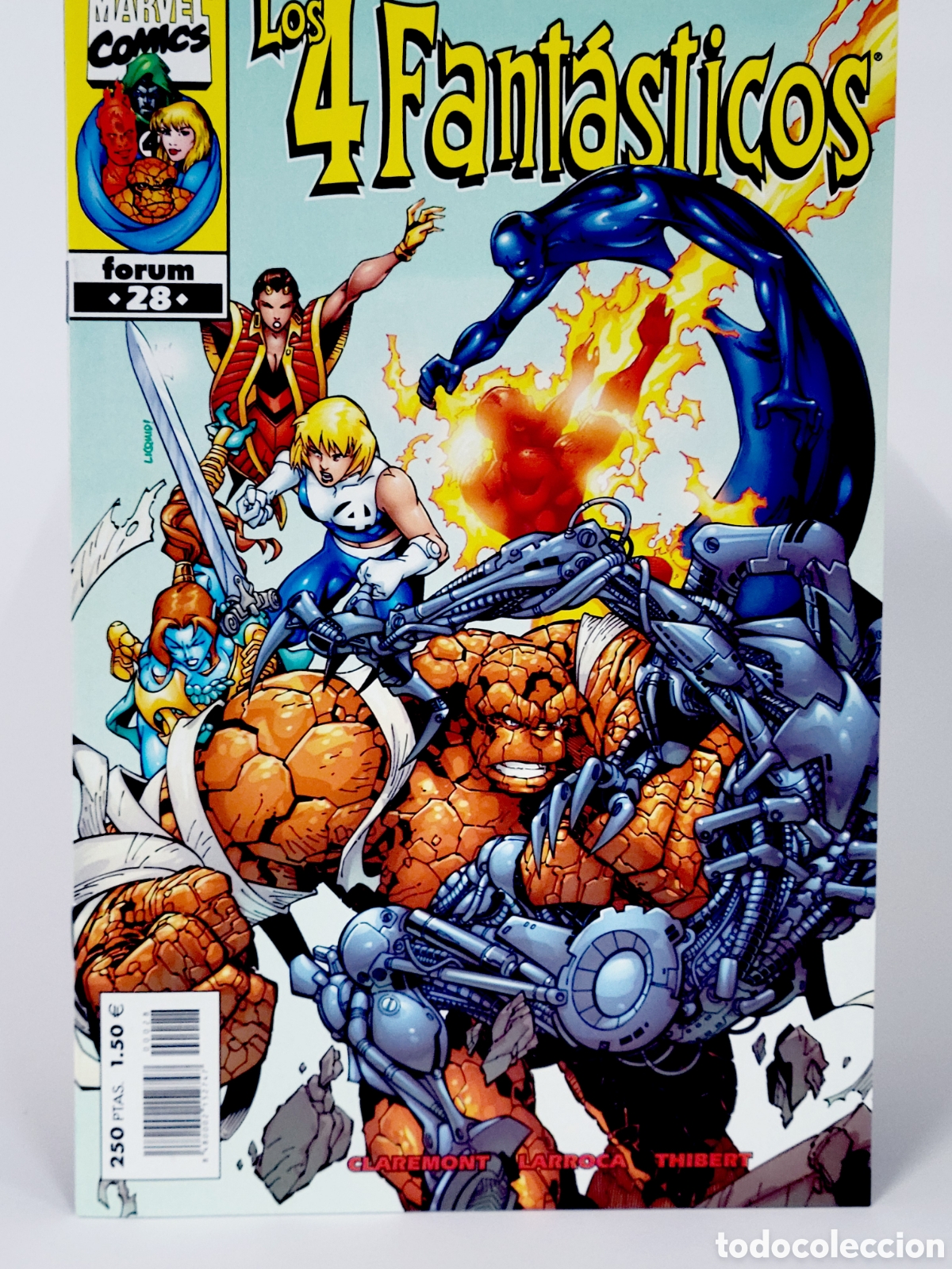 C&oacute;mics: C&Oacute;MIC LOS 4 CUATRO FANTASTICOS 28 VOL.3 FORUM MARVEL GRAPA VOLUMEN DE KIOSCO