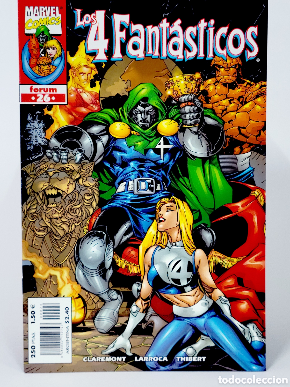 C&oacute;mics: C&Oacute;MIC LOS 4 CUATRO FANTASTICOS 26 VOL.3 FORUM MARVEL GRAPA VOLUMEN DE KIOSCO
