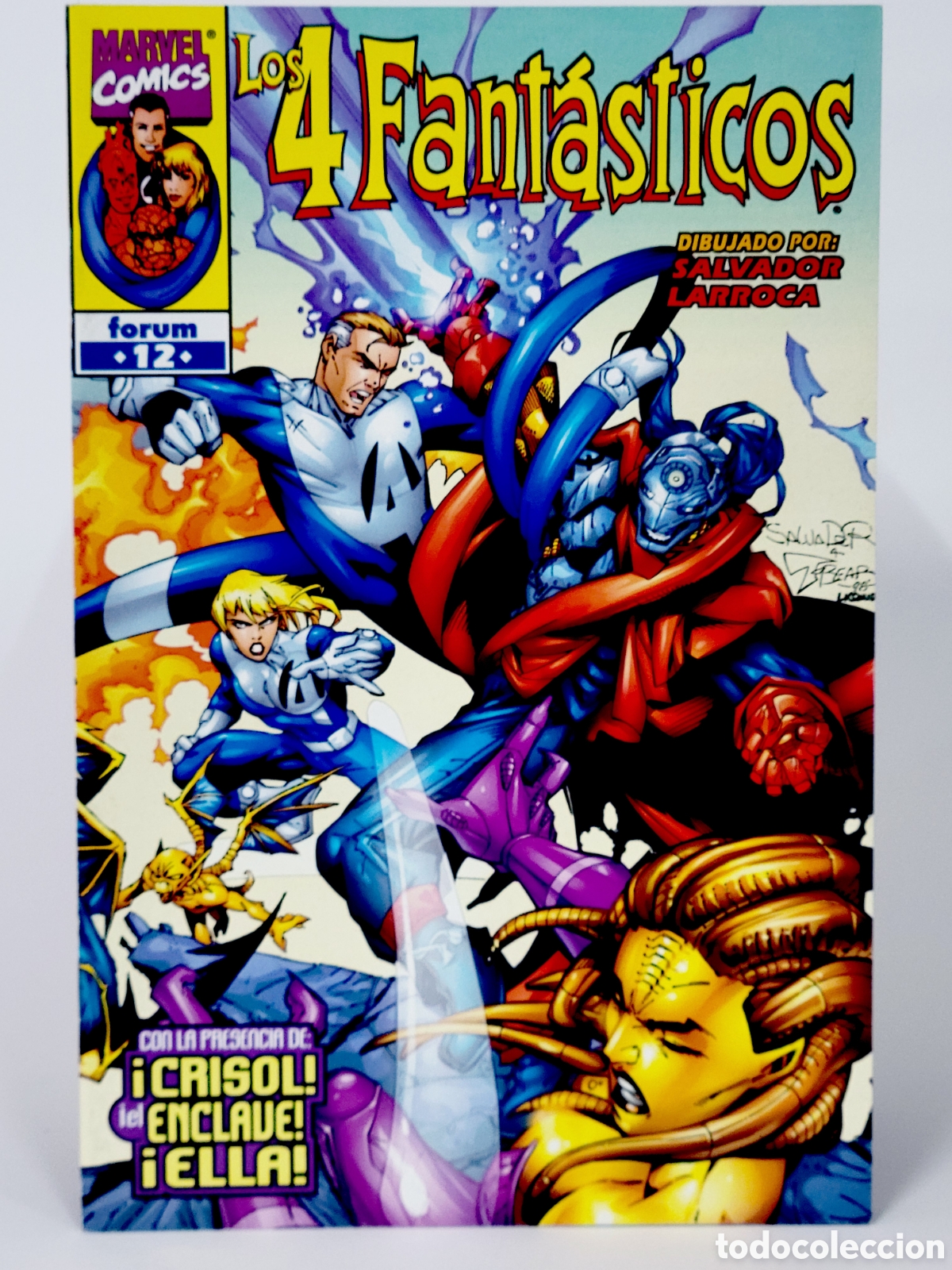 C&oacute;mics: C&Oacute;MIC LOS 4 CUATRO FANTASTICOS 12 VOL.3 FORUM MARVEL GRAPA VOLUMEN DE KIOSCO