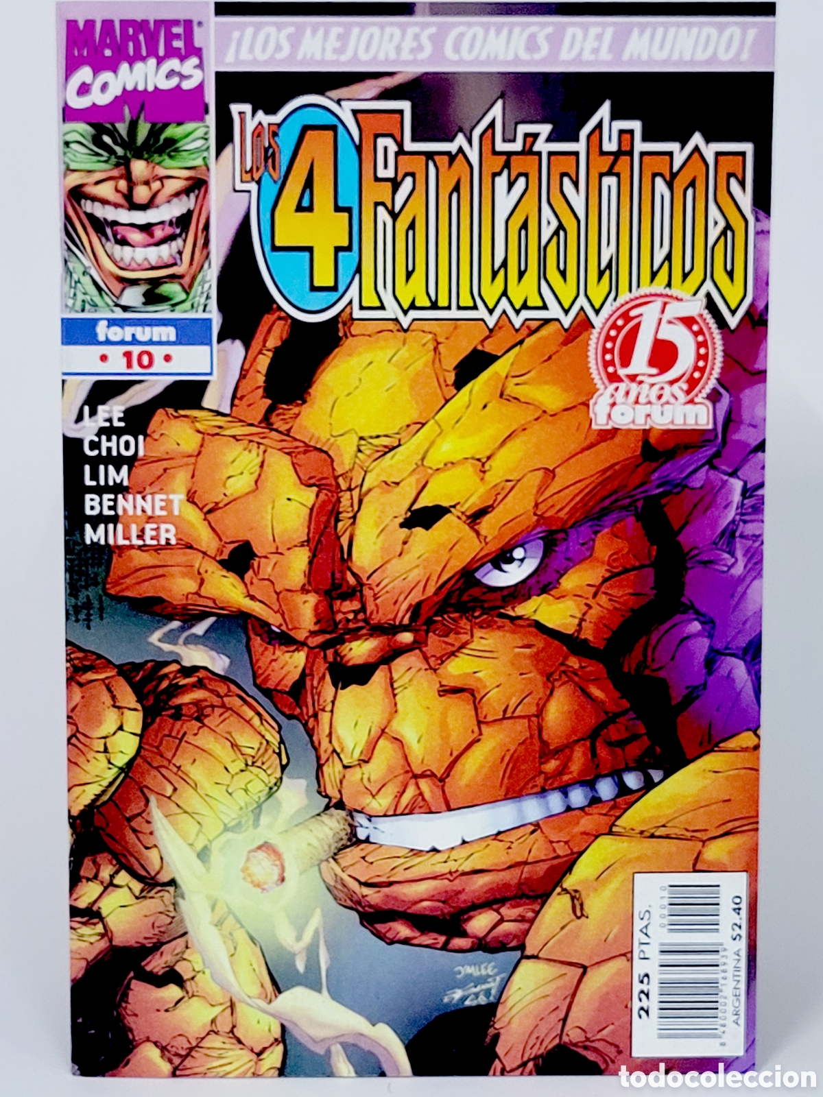 C&oacute;mics: C&Oacute;MIC HEROES REBORN LOS 4 FANTASTICOS 10 FORUM MARVEL GRAPA DE KIOSCO