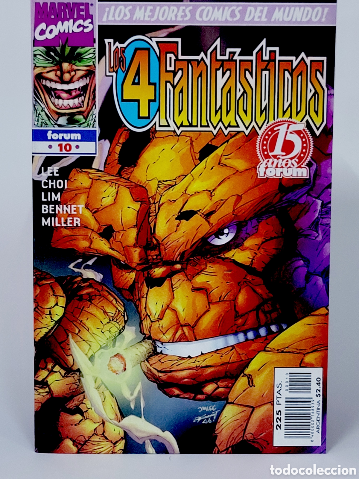 C&oacute;mics: C&Oacute;MIC HEROES REBORN LOS 4 FANTASTICOS 10 FORUM MARVEL GRAPA DE KIOSCO