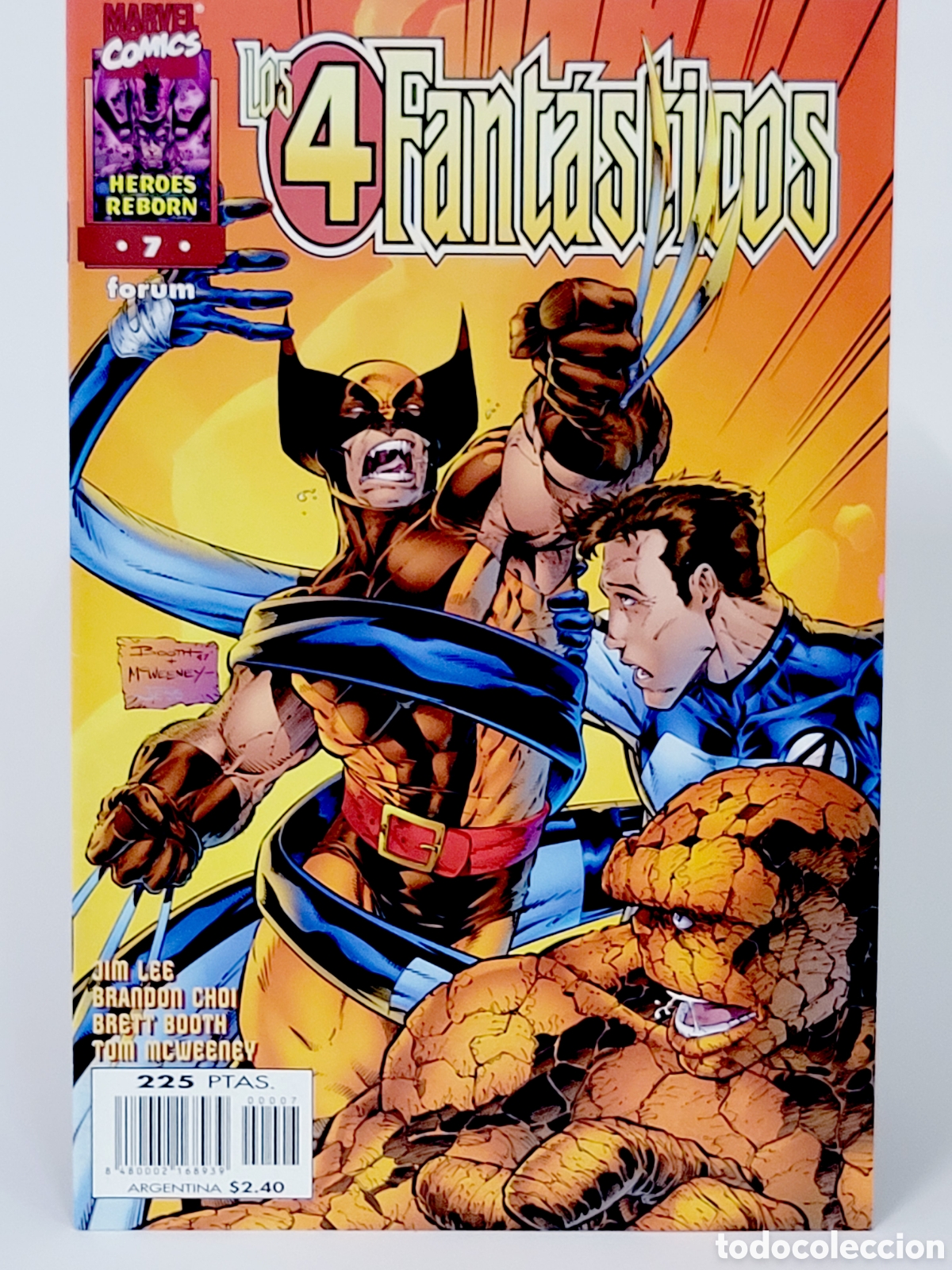 C&oacute;mics: C&Oacute;MIC HEROES REBORN LOS 4 FANTASTICOS 7 FORUM MARVEL GRAPA KIOSCO