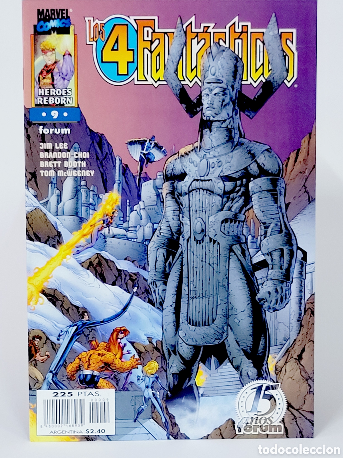 C&oacute;mics: C&Oacute;MIC HEROES REBORN LOS 4 FANTASTICOS 9 FORUM MARVEL GRAPA KIOSCO