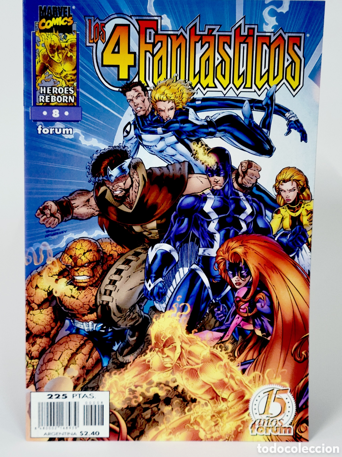 C&oacute;mics: C&Oacute;MIC HEROES REBORN LOS 4 FANTASTICOS 8 FORUM MARVEL GRAPA KIOSCO