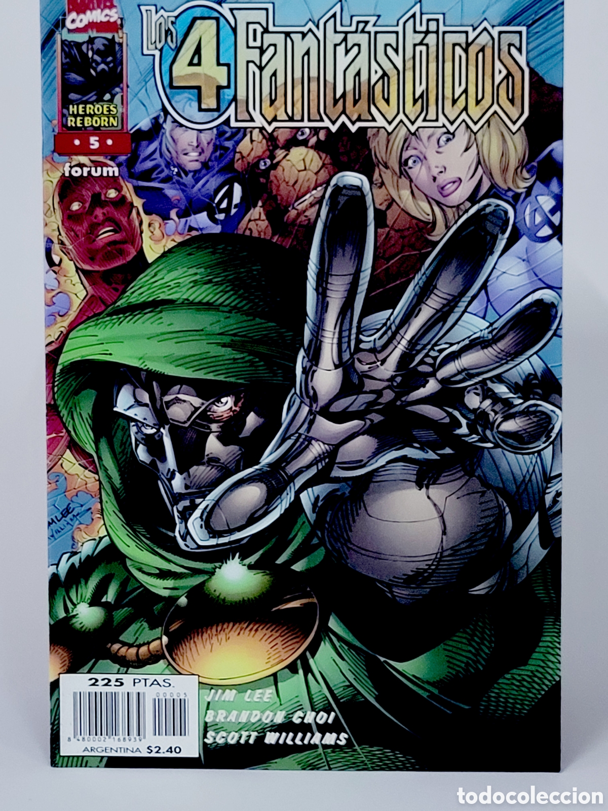 C&oacute;mics: C&Oacute;MIC HEROES REBORN LOS 4 FANTASTICOS 5 FORUM MARVEL GRAPA KIOSCO