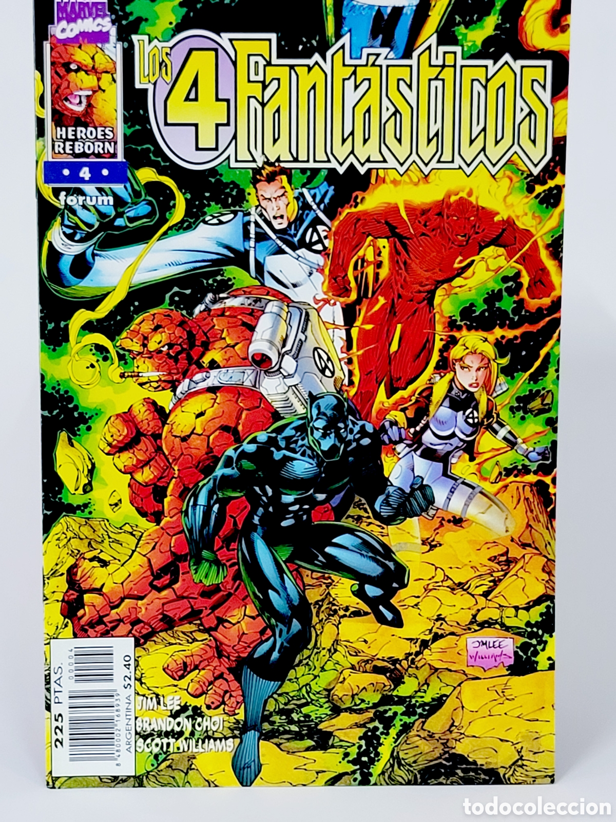 C&oacute;mics: C&Oacute;MIC HEROES REBORN LOS 4 FANTASTICOS 4 FORUM MARVEL GRAPA KIOSCO