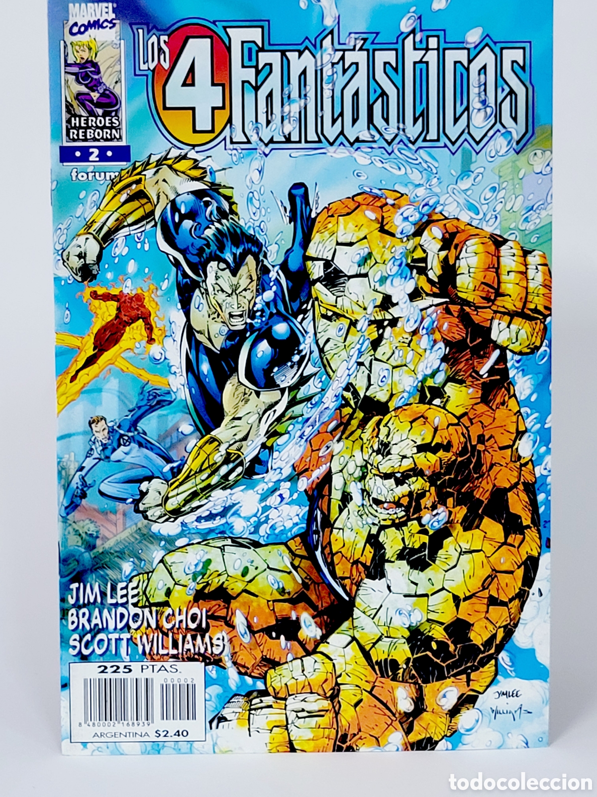 C&oacute;mics: C&Oacute;MIC HEROES REBORN LOS 4 FANTASTICOS 2 FORUM MARVEL GRAPA KIOSCO