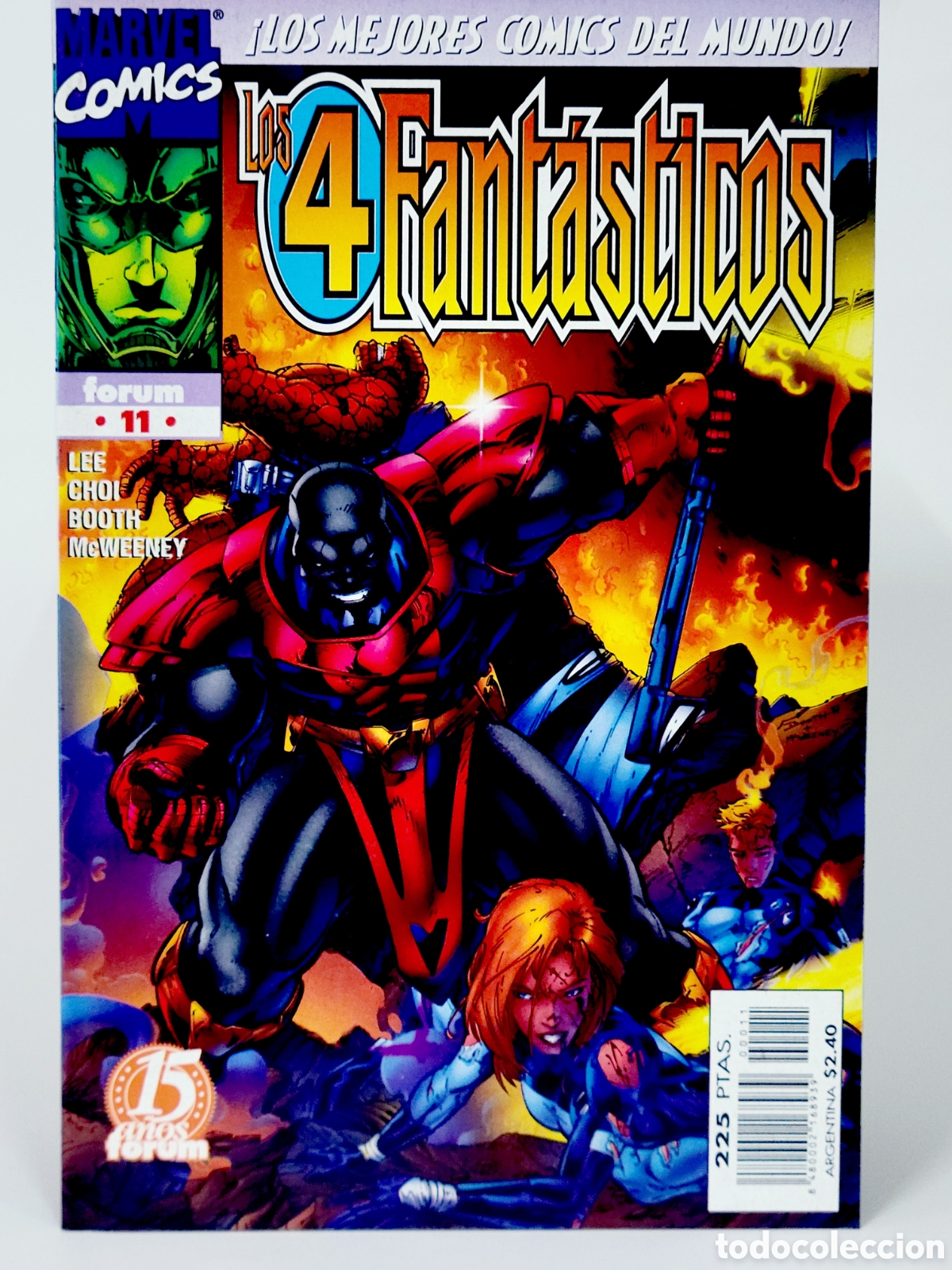 C&oacute;mics: C&Oacute;MIC HEROES REBORN LOS 4 FANTASTICOS 11 FORUM MARVEL GRAPA KIOSCO