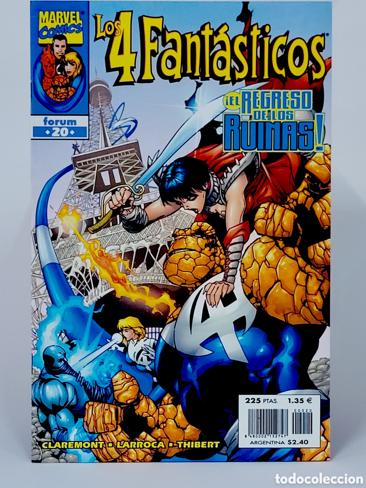C&oacute;mics: C&Oacute;MIC LOS 4 FANTASTICOS 20 HEROES RETURN FORUM MARVEL GRAPA KIOSCO - Foto 1