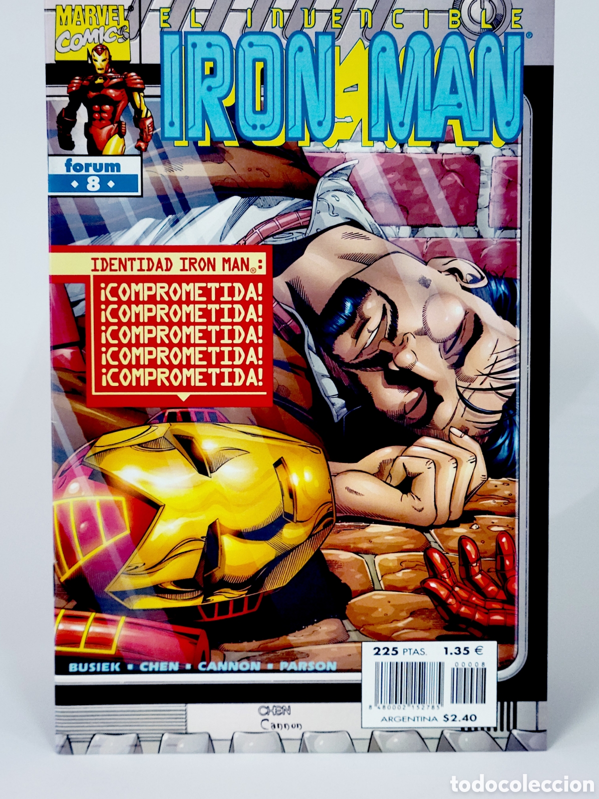 C&oacute;mics: C&Oacute;MIC EL INVENCIBLE IRON MAN 8 VOL.4 FORUM MARVEL VOLUMEN GRAPA KIOSCO