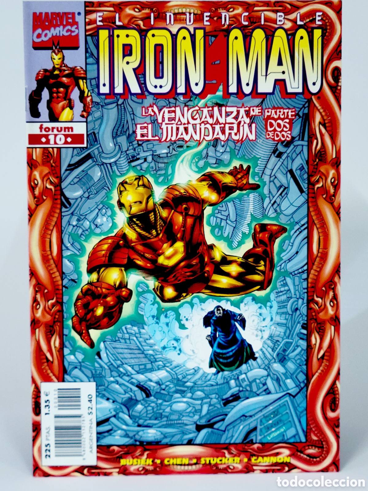 C&oacute;mics: C&Oacute;MIC EL INVENCIBLE IRON MAN 10 VOL.4 FORUM MARVEL VOLUMEN GRAPA KIOSCO
