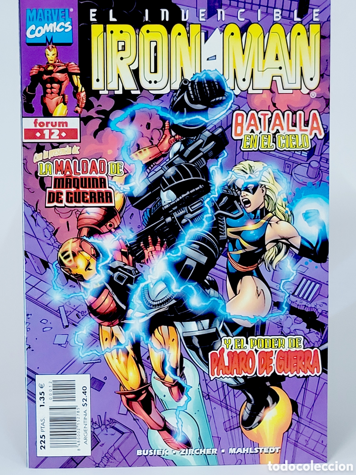 C&oacute;mics: C&Oacute;MIC EL INVENCIBLE IRON MAN 12 VOL.4 FORUM MARVEL VOLUMEN GRAPA KIOSCO