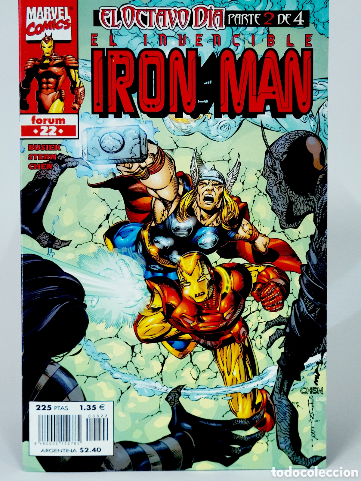 C&oacute;mics: C&Oacute;MIC EL INVENCIBLE IRON MAN 22 VOL.4 FORUM MARVEL VOLUMEN GRAPA KIOSCO