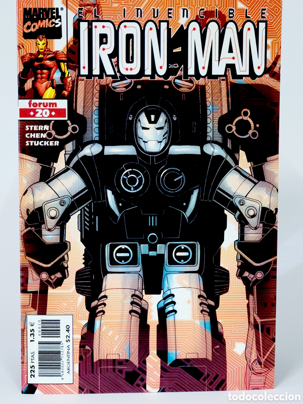 C&oacute;mics: C&Oacute;MIC EL INVENCIBLE IRON MAN 20 VOL.4 FORUM MARVEL VOLUMEN GRAPA KIOSCO