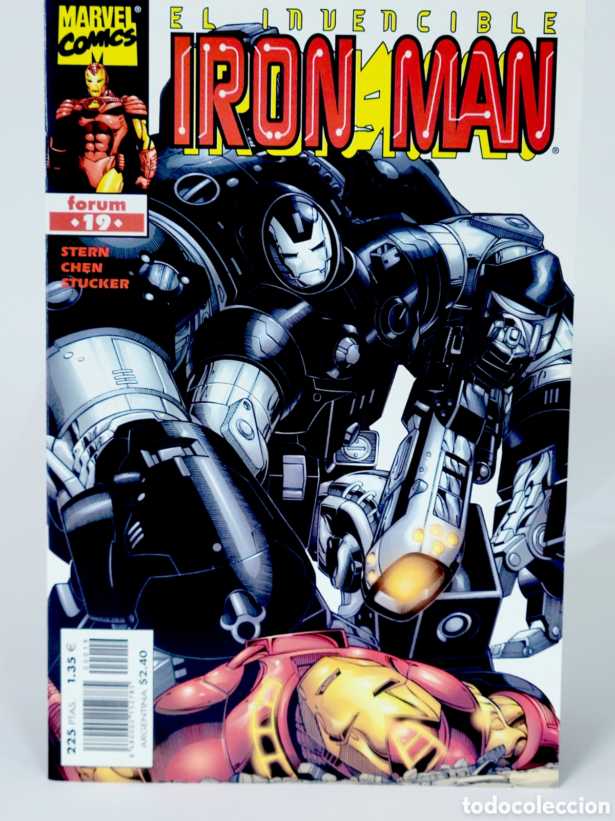 C&oacute;mics: C&Oacute;MIC EL INVENCIBLE IRON MAN 19 VOL.4 FORUM MARVEL VOLUMEN GRAPA KIOSCO