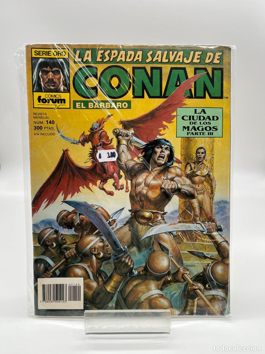 C&oacute;mics: LA ESPADA SALVAJE DE CONAN (Ed. Comics Forum) N&ordm; 140 - Foto 1