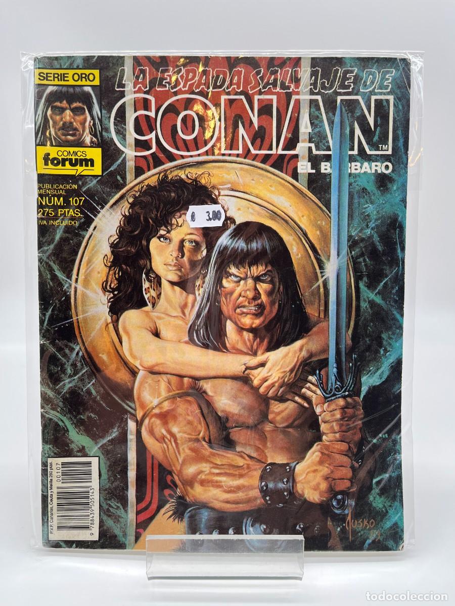 C&oacute;mics: LA ESPADA SALVAJE DE CONAN (Ed. Comics Forum) N&ordm; 107