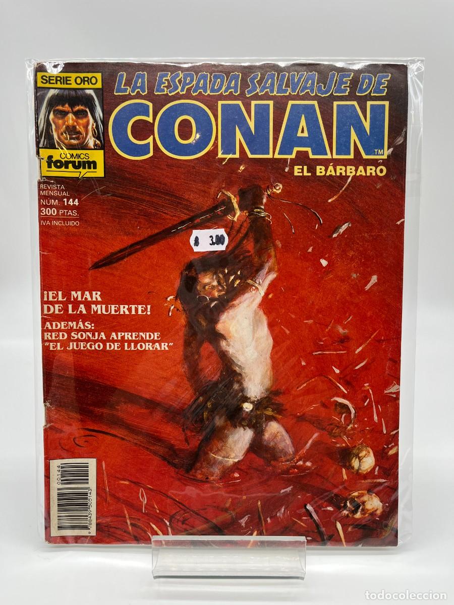 C&oacute;mics: LA ESPADA SALVAJE DE CONAN (Ed. Comics Forum) N&ordm; 144