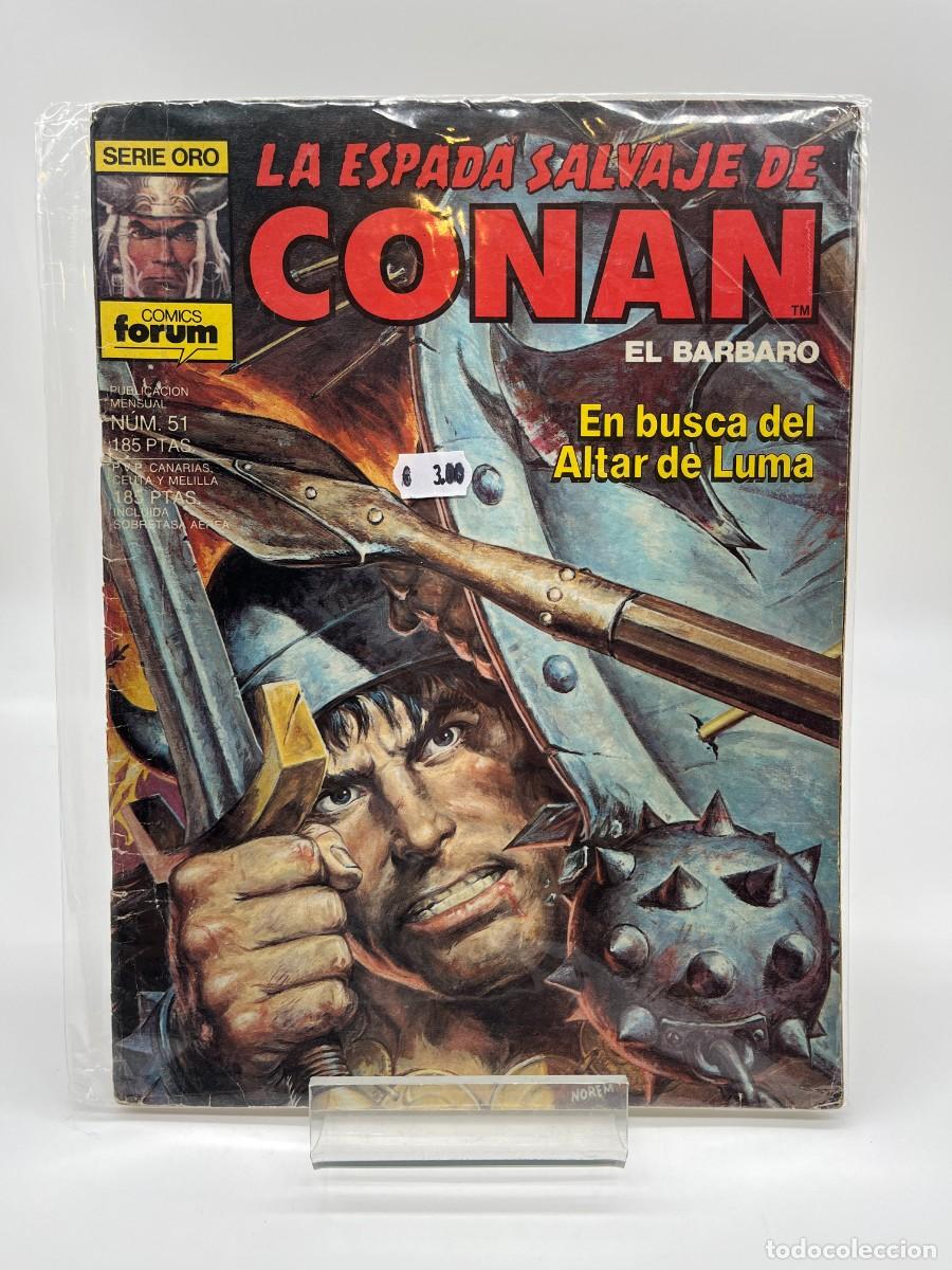 C&oacute;mics: LA ESPADA SALVAJE DE CONAN (Ed. Comics Forum) N&ordm; 51