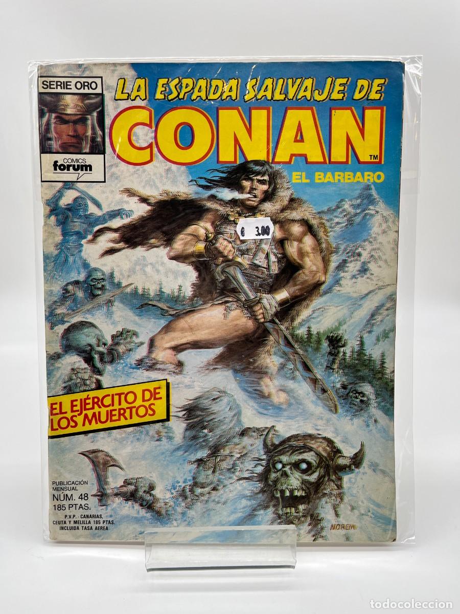 C&oacute;mics: LA ESPADA SALVAJE DE CONAN (Ed. Comics Forum) N&ordm; 48 - Foto 1