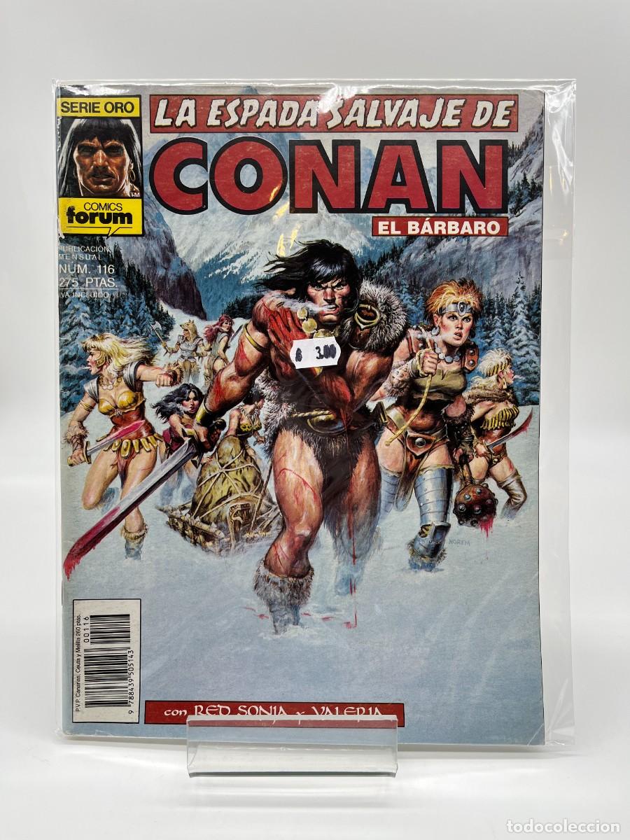 C&oacute;mics: LA ESPADA SALVAJE DE CONAN (Ed. Comics Forum) N&ordm; 116 - Foto 1