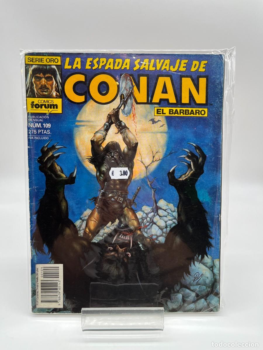 C&oacute;mics: LA ESPADA SALVAJE DE CONAN (Ed. Comics Forum) N&ordm; 109