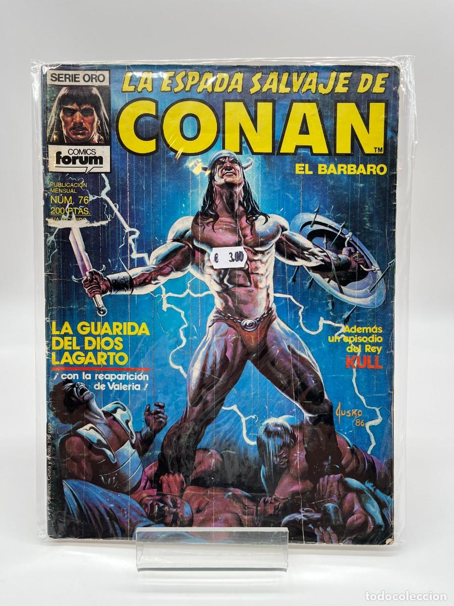 C&oacute;mics: LA ESPADA SALVAJE DE CONAN (Ed. Comics Forum) N&ordm; 76