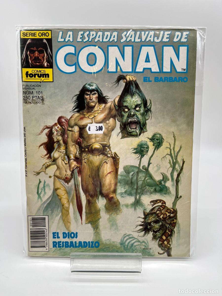 C&oacute;mics: LA ESPADA SALVAJE DE CONAN (Ed. Comics Forum) N&ordm; 101