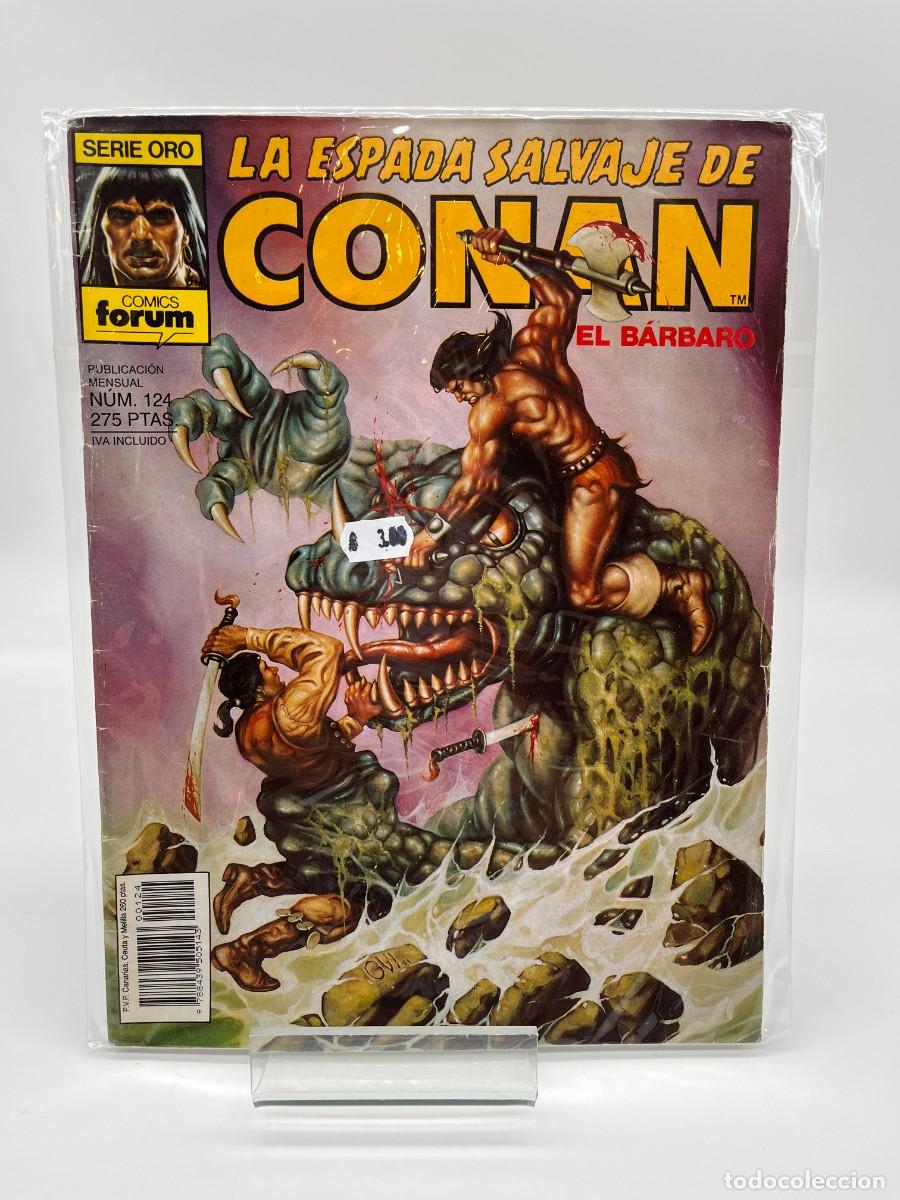 C&oacute;mics: LA ESPADA SALVAJE DE CONAN (Ed. Comics Forum) N&ordm; 124
