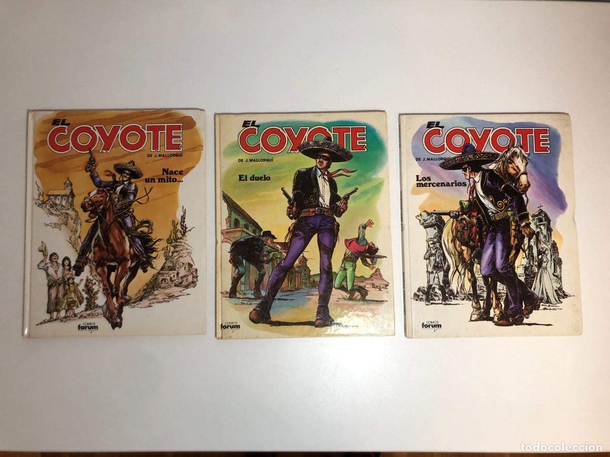 C&oacute;mics: El Coyote 1 2 3 Nace un mito El duelo Los mercenarios Forum 1983 tapa dura
