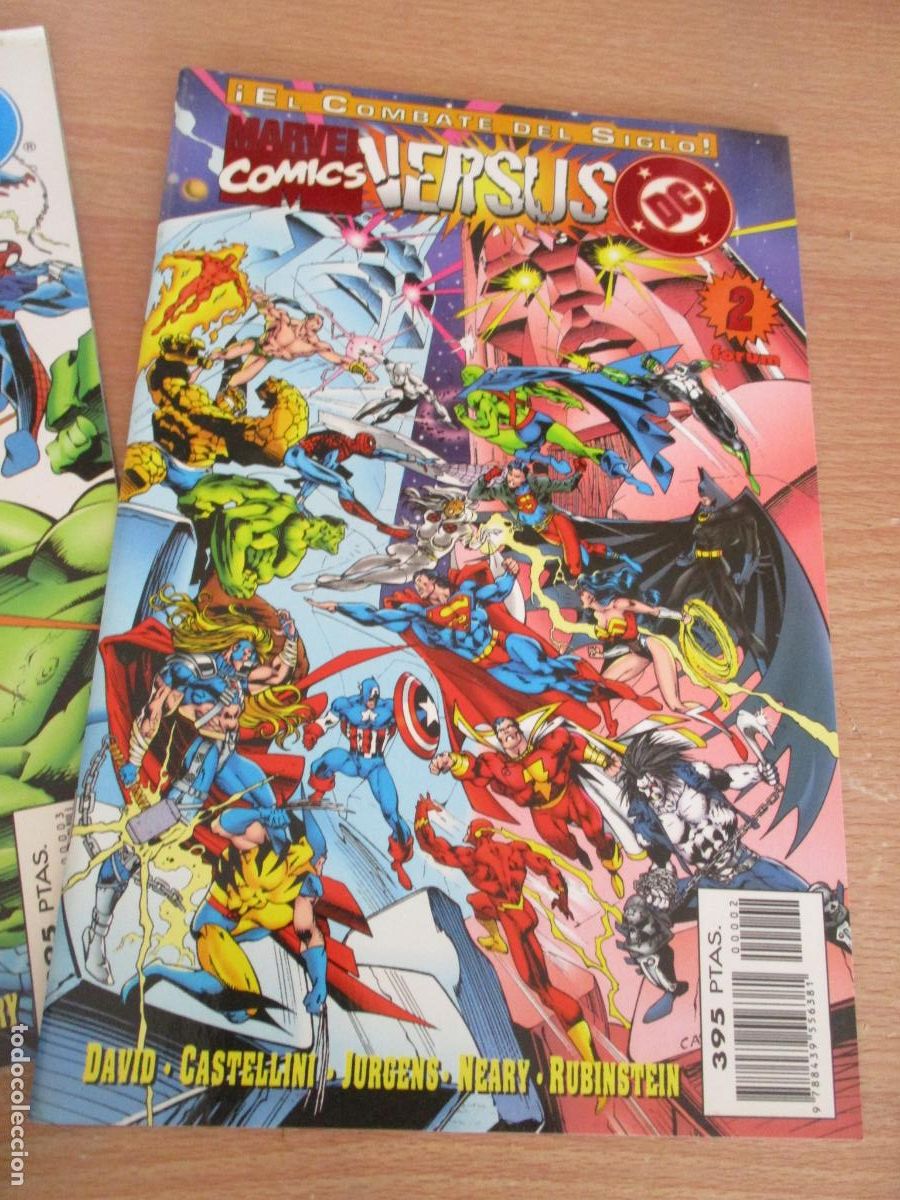 C&oacute;mics: MARVEL COMICS- &iexcl; EL COMBATE DEL SIGLO !- DC- VERESUS, Ns&ordm;., 1,2,3- FORUM. - Foto 4