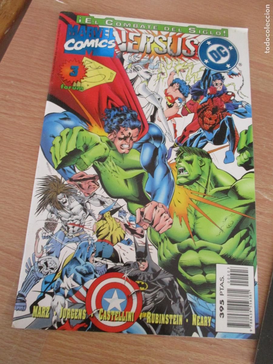 C&oacute;mics: MARVEL COMICS- &iexcl; EL COMBATE DEL SIGLO !- DC- VERESUS, Ns&ordm;., 1,2,3- FORUM. - Foto 7