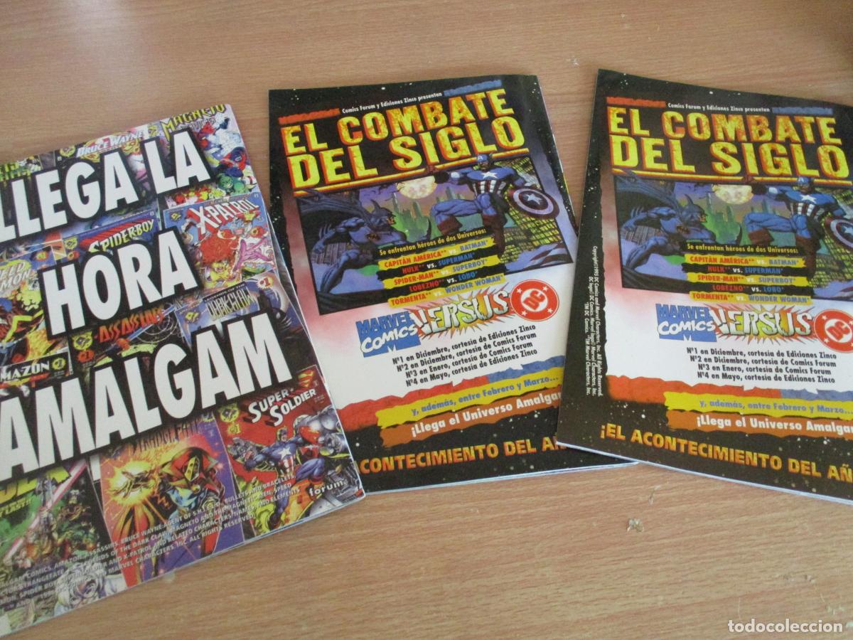 C&oacute;mics: MARVEL COMICS- &iexcl; EL COMBATE DEL SIGLO !- DC- VERESUS, Ns&ordm;., 1,2,3- FORUM. - Foto 9