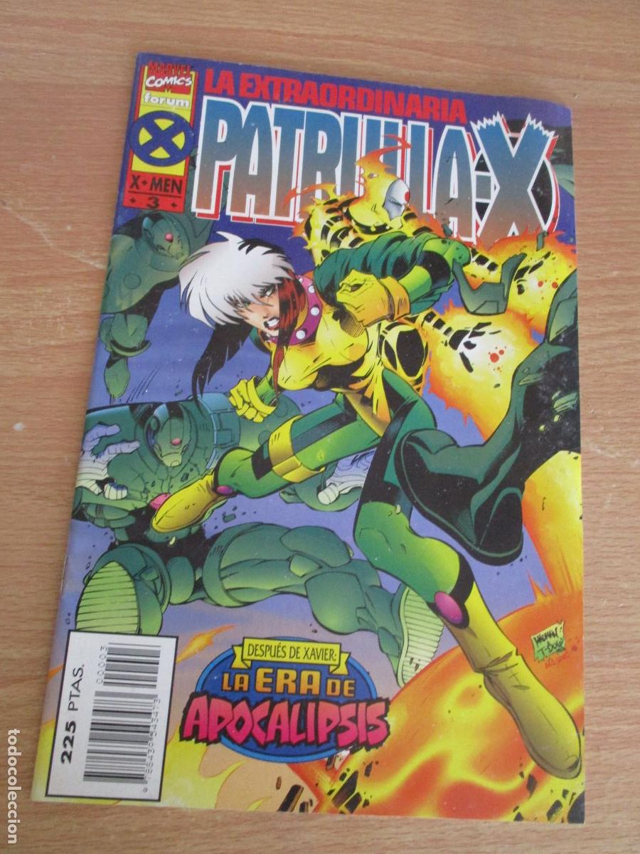 C&oacute;mics: MARVEL- LA EXTRAORDINARIA PATRULLA -X- X-MEN N&ordm;. 3.- FORUM- PLANETA-1996