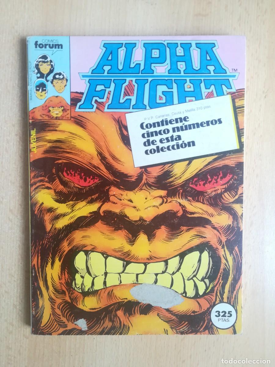 C&oacute;mics: Alpha Flight N&ordm; 6 al 10. Retapado.