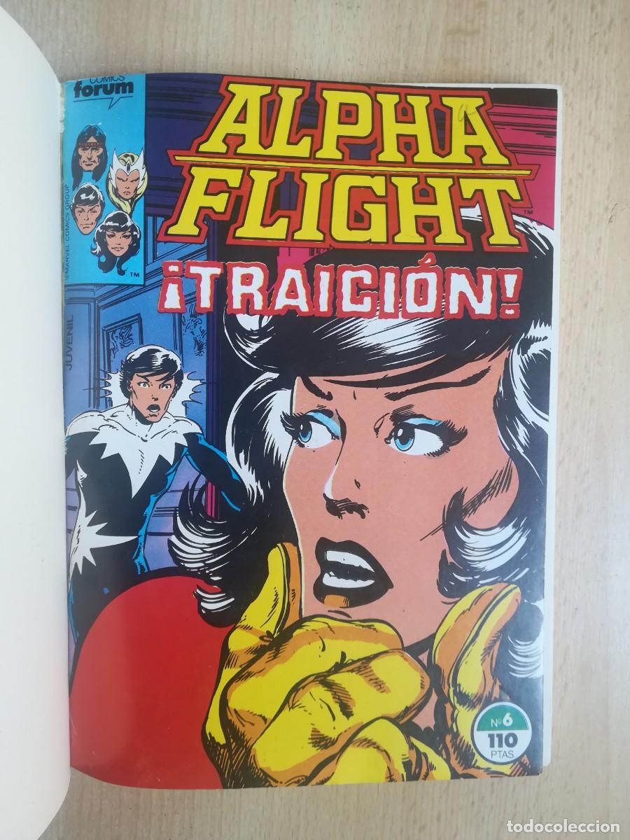 C&oacute;mics: Alpha Flight N&ordm; 6 al 10. Retapado. - Foto 2