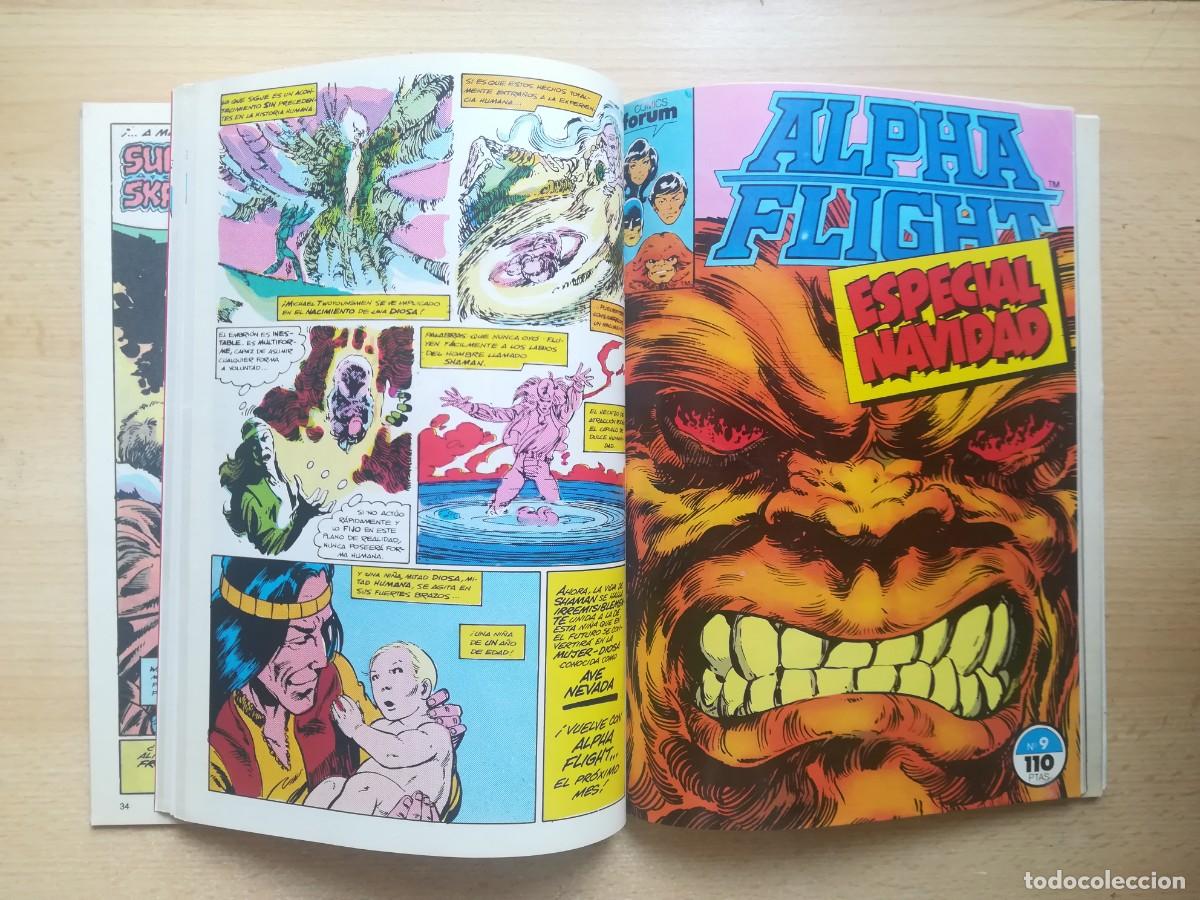 C&oacute;mics: Alpha Flight N&ordm; 6 al 10. Retapado. - Foto 7