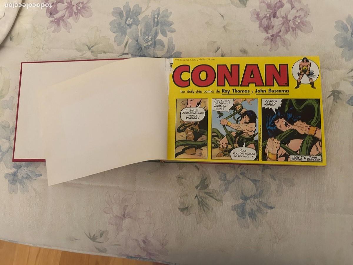 C&oacute;mics: CONAN TIRAS DIARIAS TOMO COMPLETO ENCUADERNADO MUY BUEN ESTADO