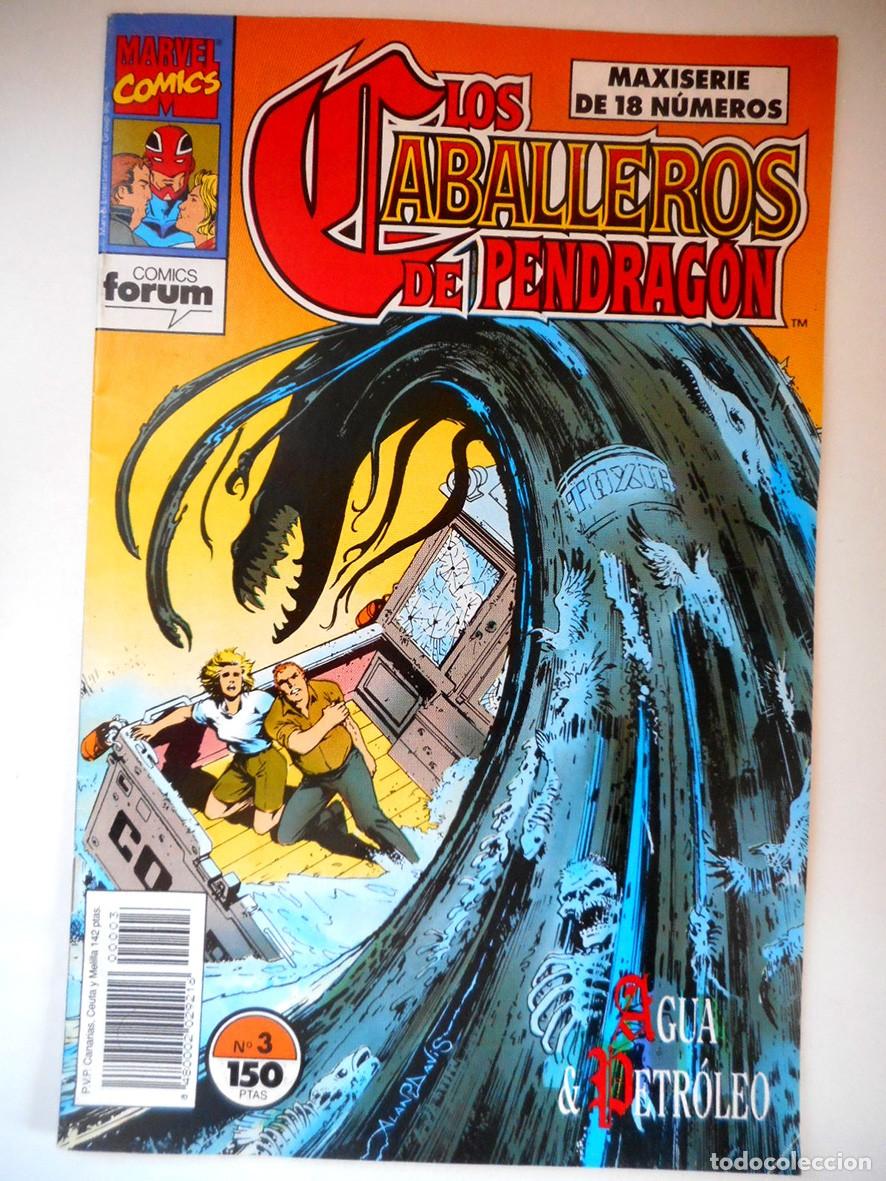 C&oacute;mics: LOS CABALLEROS DE PENDRAG&Oacute;N N&ordm;3 (FORUM - MARZO 1992) DAN ABNETT - ERSKINE